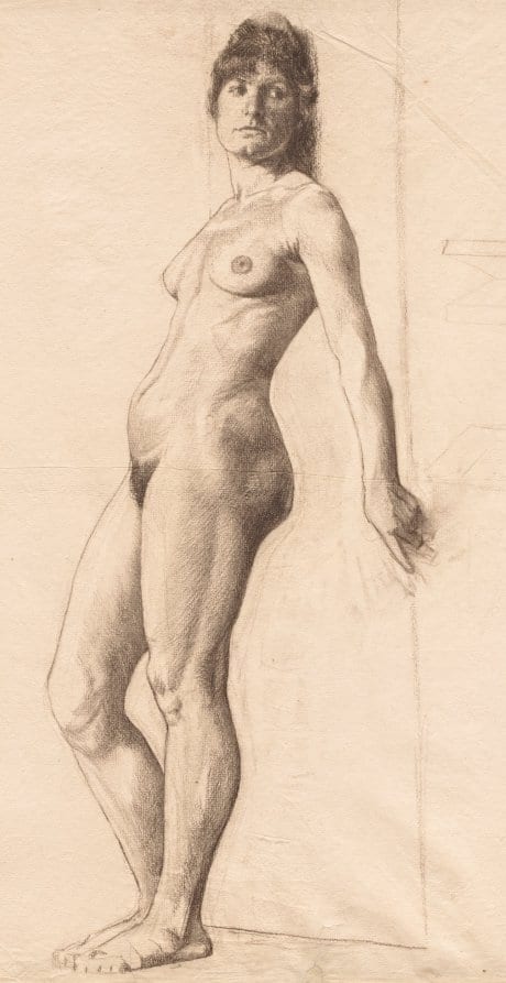 Standing Nude Model — artwork