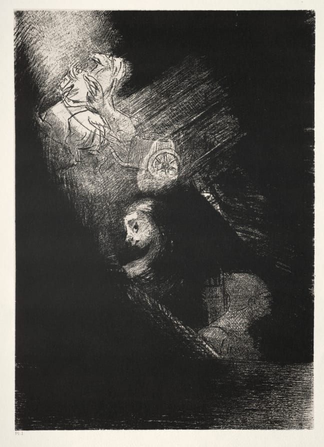 First a Pool of Water, Then a Prostitute, the Corner of a — artwork