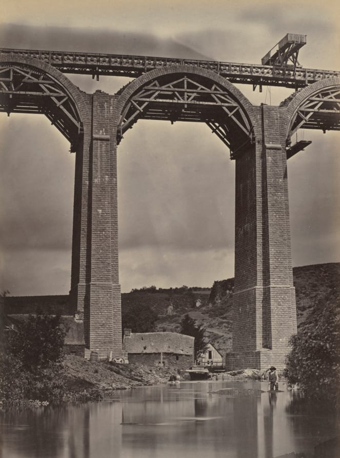 Pont-de-Buis, on the Doufine, France — artwork