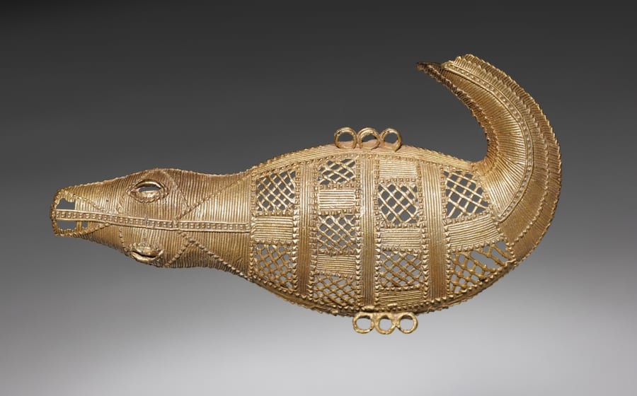 Pendant: Crocodile — artwork