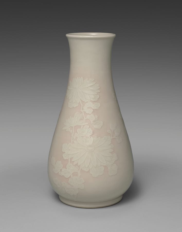 Flower Vase with Chrysanthemums — artwork