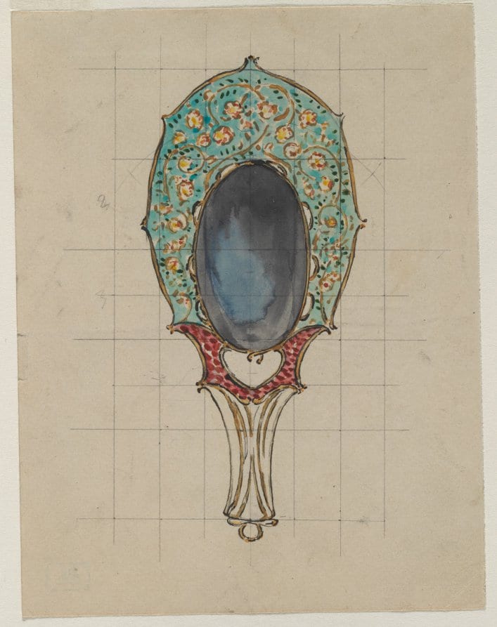 Design for a Hand Mirror — artwork