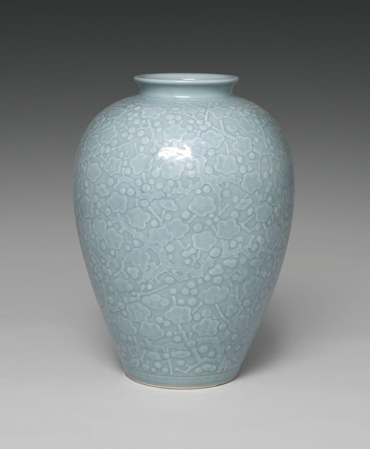 Vase with Plum Blossoms — artwork