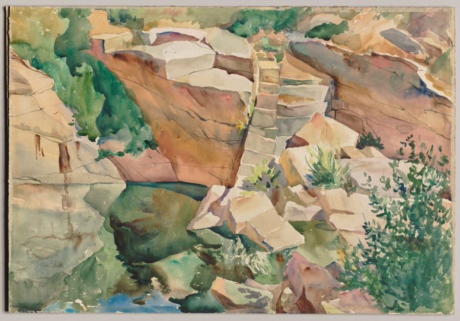 Quarry Reflections — artwork