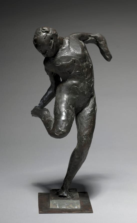 Dancer Looking at the Sole of her Right Foot — artwork