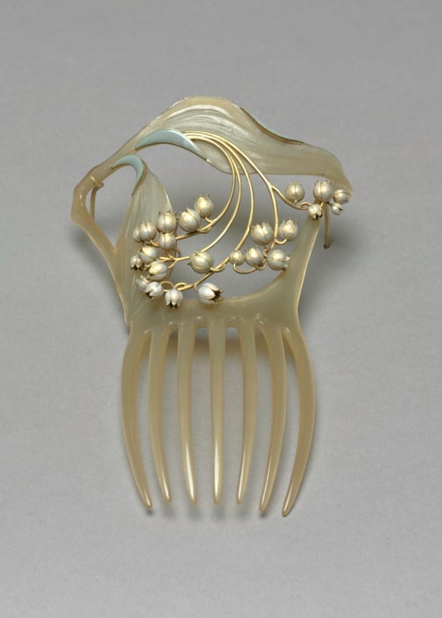 Lily of the Valley Comb — artwork